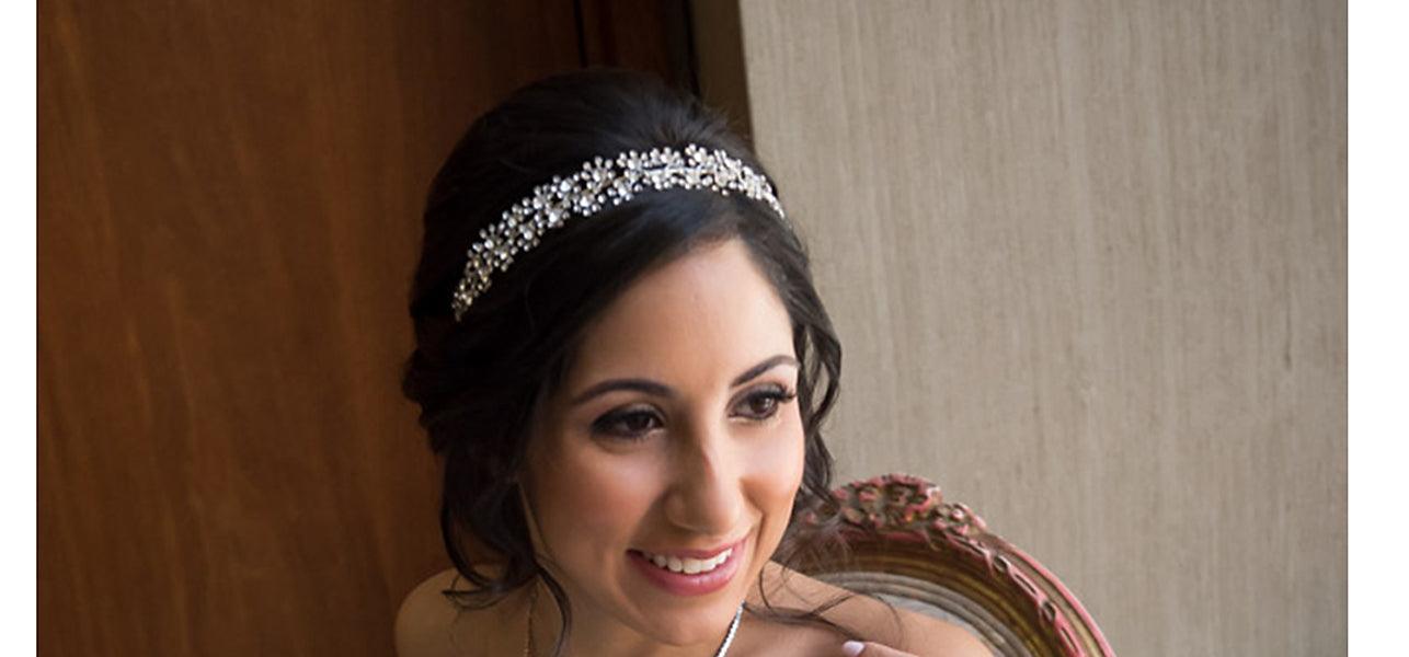 Sterling Silver Wedding Headband - Thenetjeweler