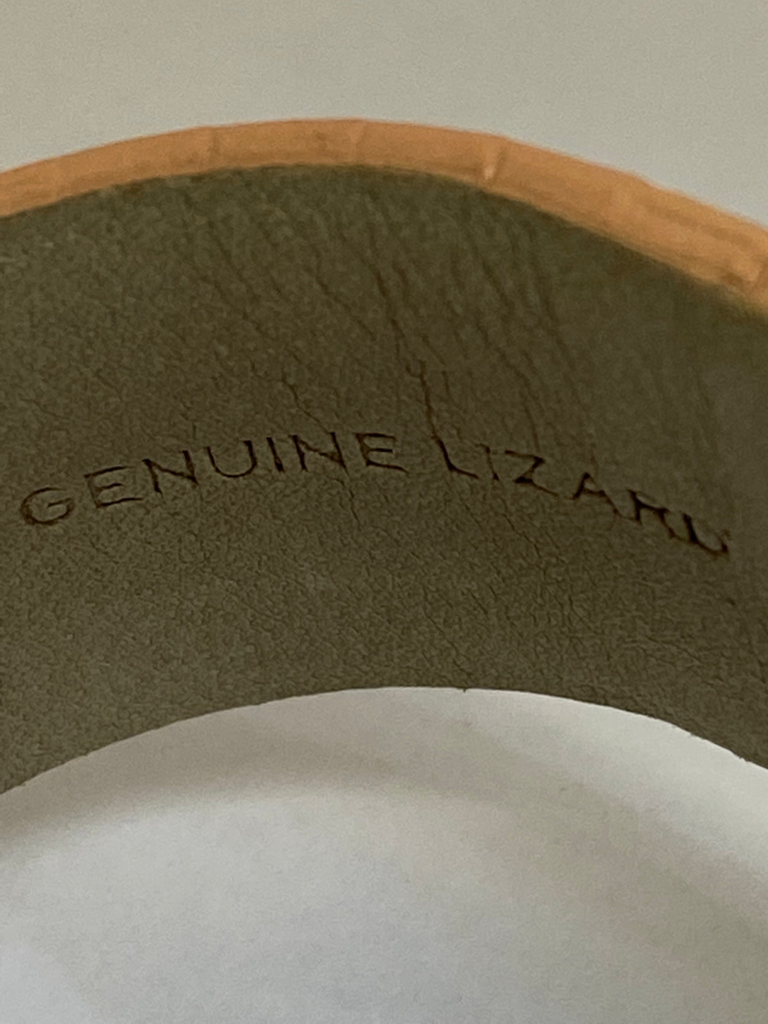 Ladies Diamond Watch PSQ91 VERSACE Hippodrome Stainless Steel Lizard Leather MOP - Thenetjeweler