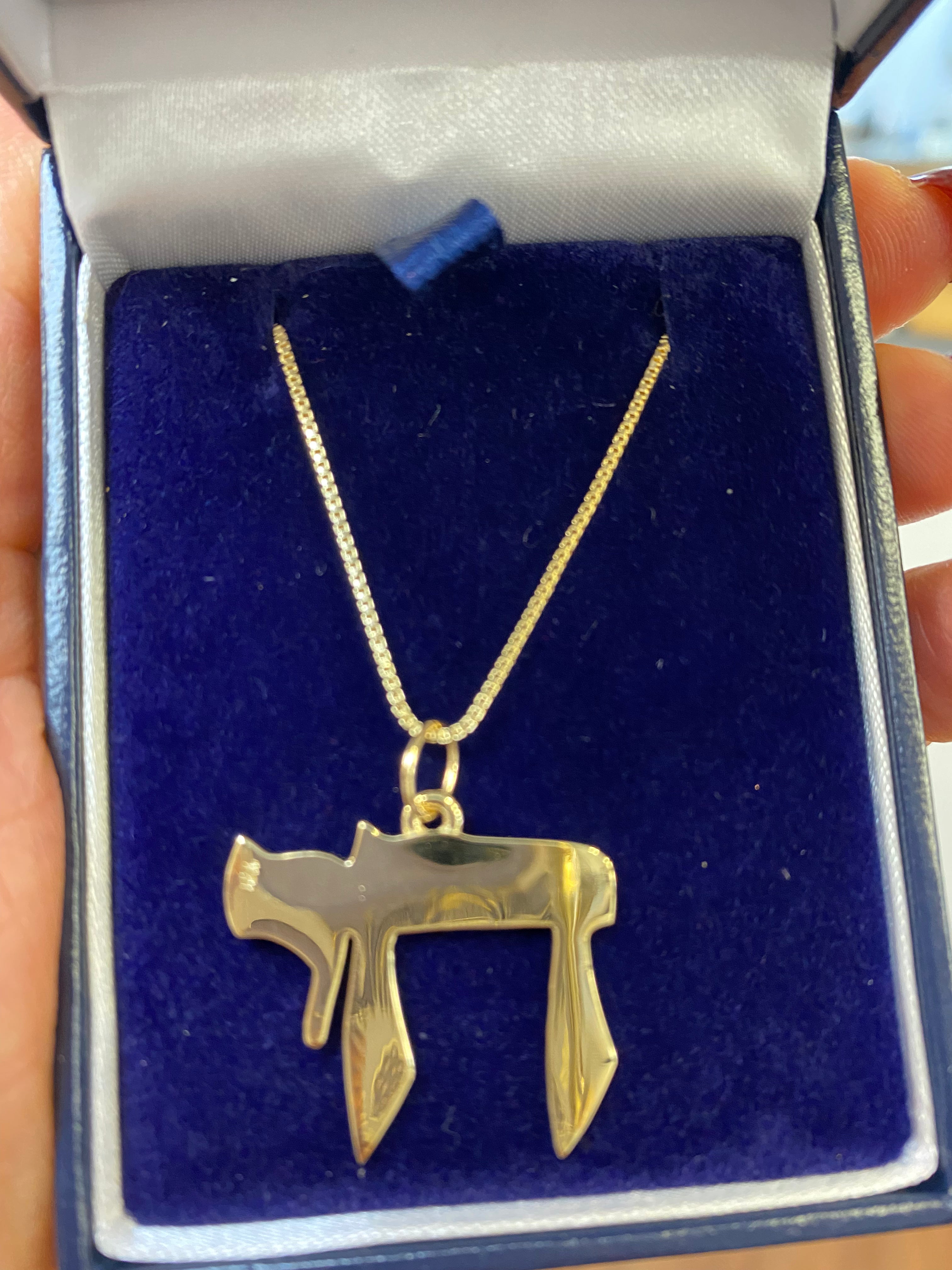 Chai Necklace 10K Gold - Thenetjeweler