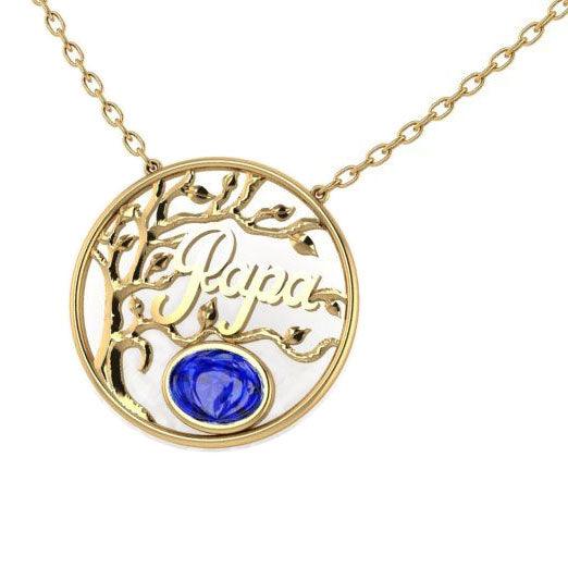 Tree Branch Papa Pendant - Thenetjeweler