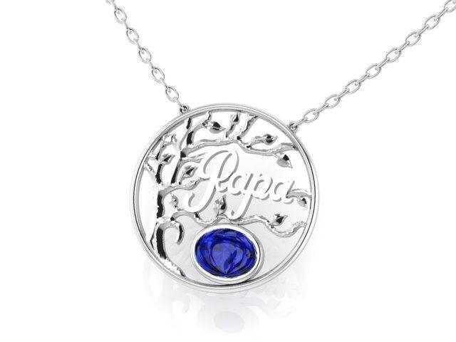 Tree Branch Papa Pendant - Thenetjeweler