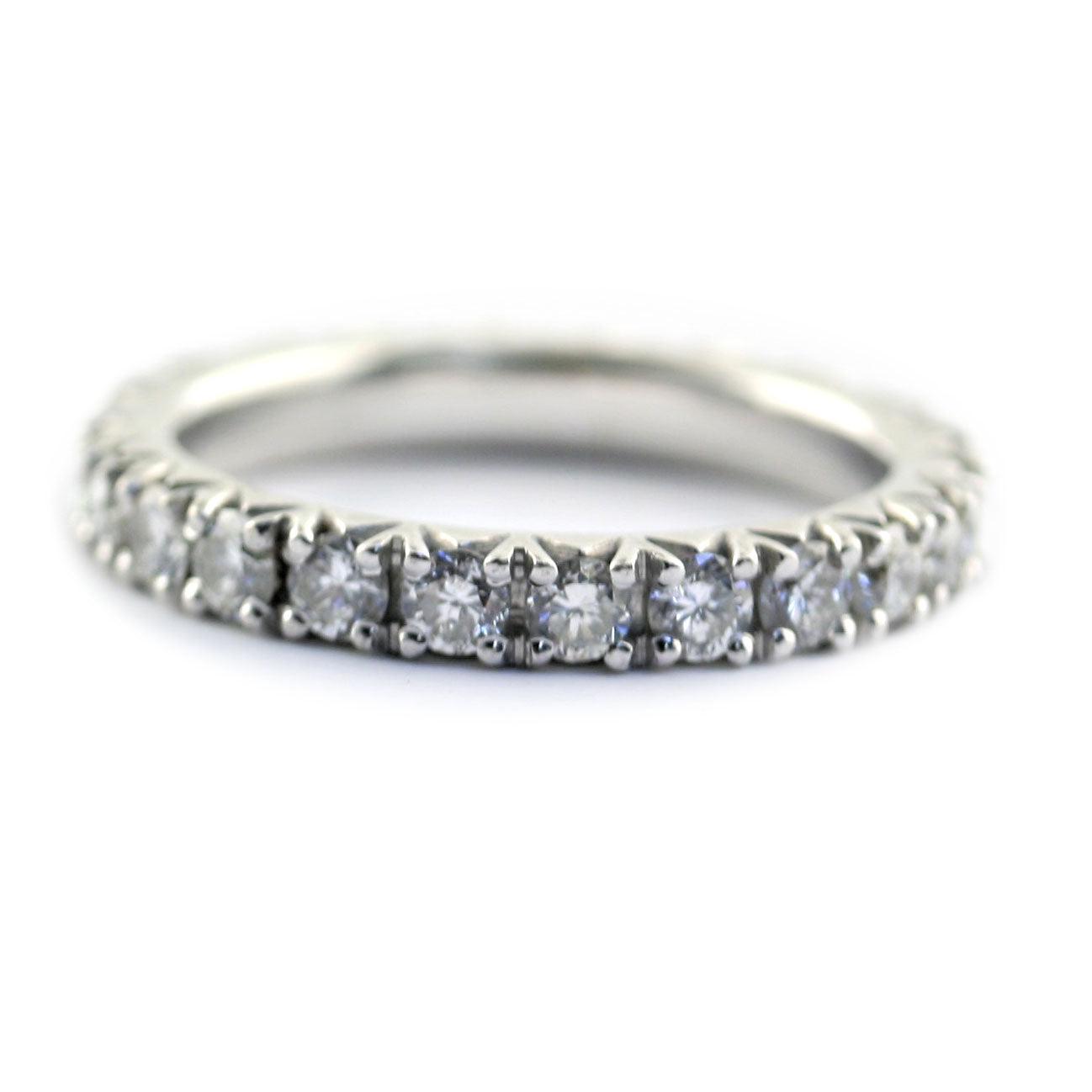 Round Diamond Eternity Band 0.69 ct.tw - Thenetjeweler