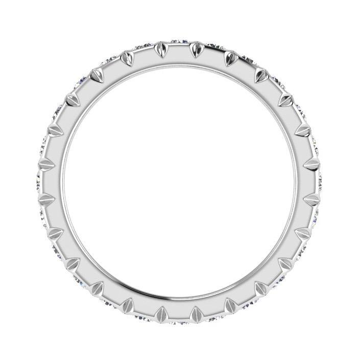 Diamond Eternity Ring 18K Gold (1.15 ct. tw) - Thenetjeweler