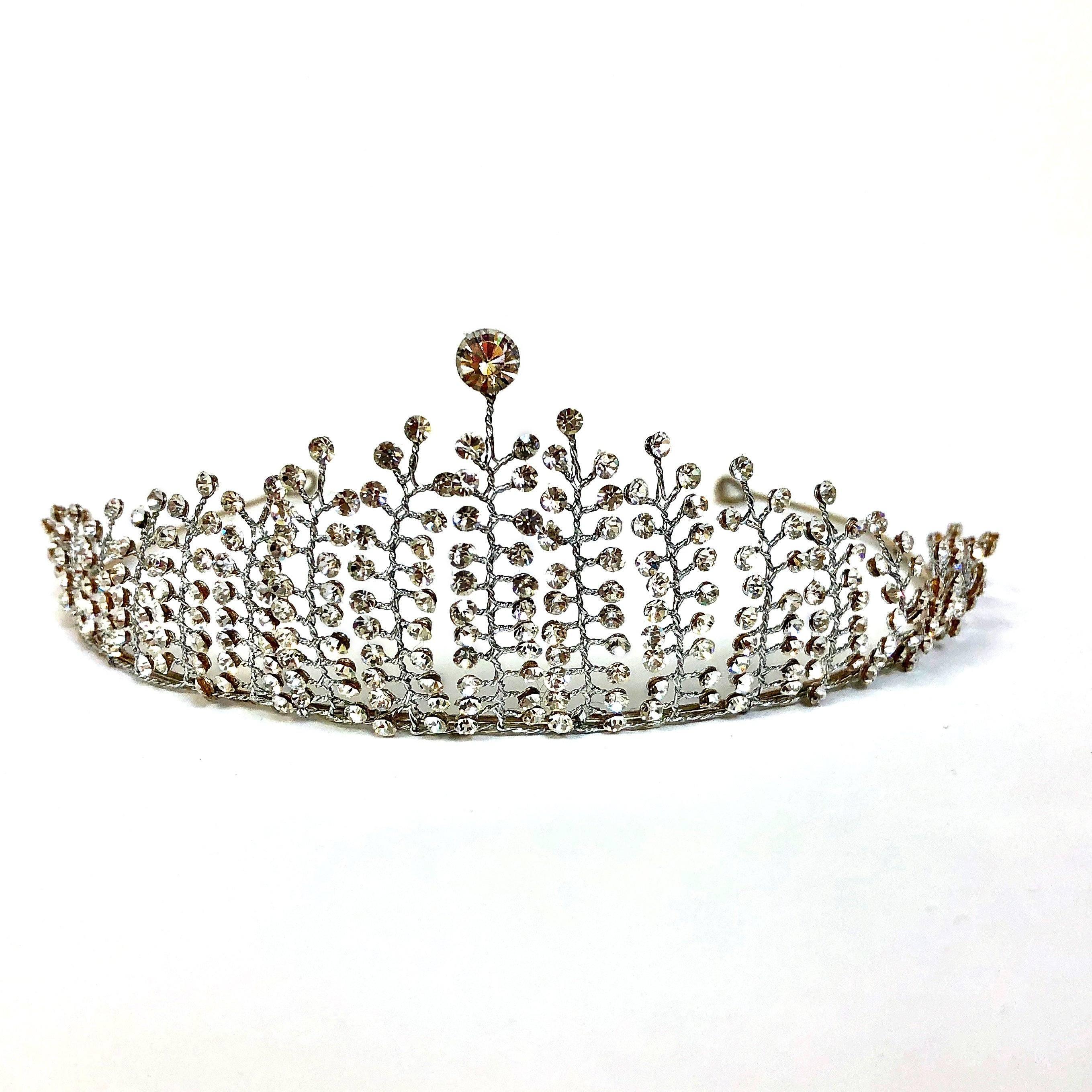 Wedding Headband Bridal Tiara Sterling Silver - Thenetjeweler