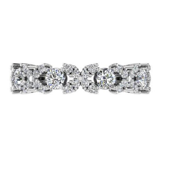 Flower Eternity Ring - Thenetjeweler