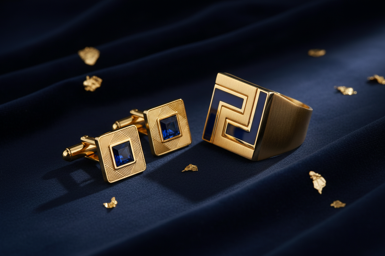 menès jewelry, cufflinks, statement rings, bracelets