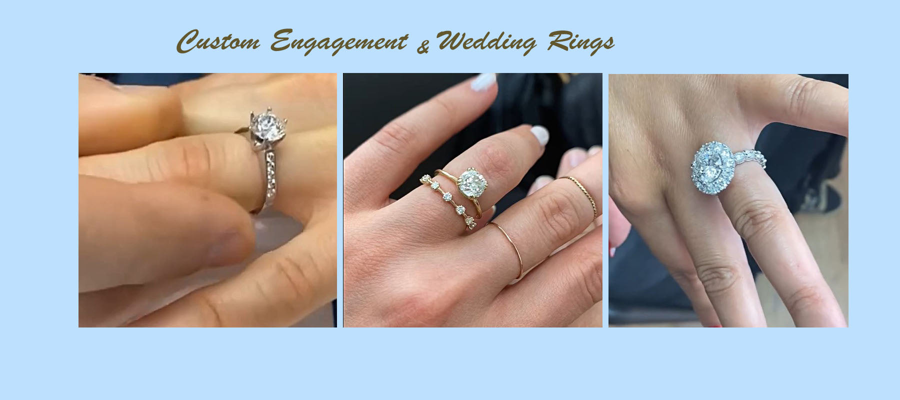 Custom engagement rings Montreal