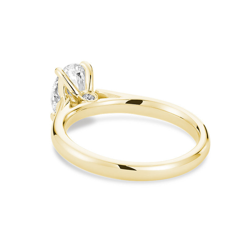 1 carat Oval Diamond Solitaire Engagement Ring | Thenetjeweler