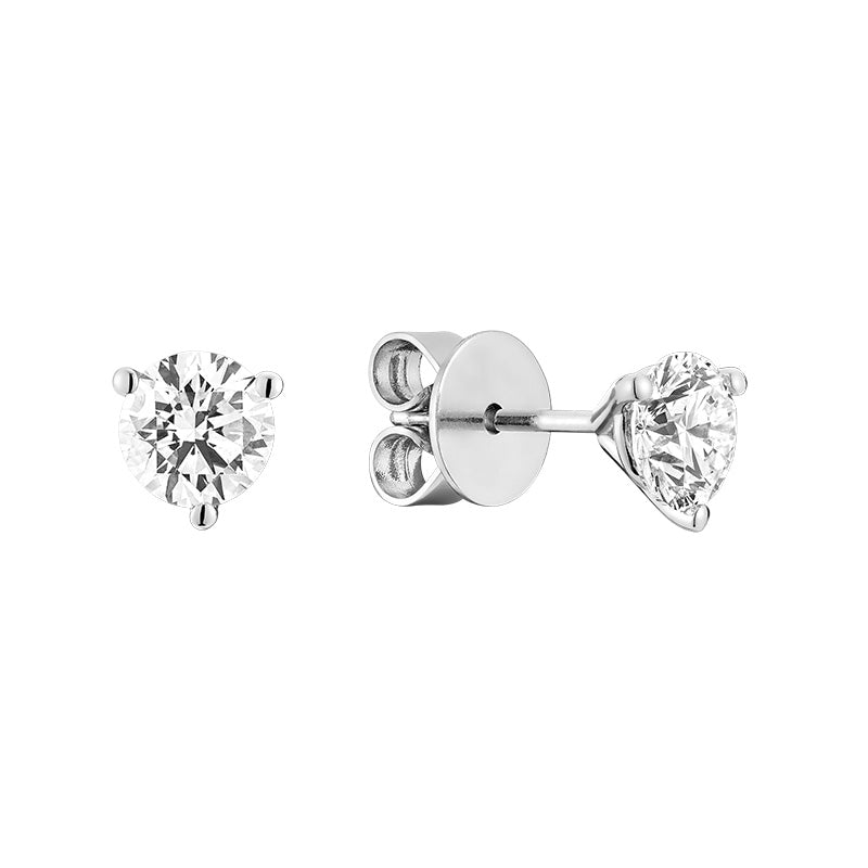 1 carat Lab Grown Diamond Stud Earrings - Thenetjeweler