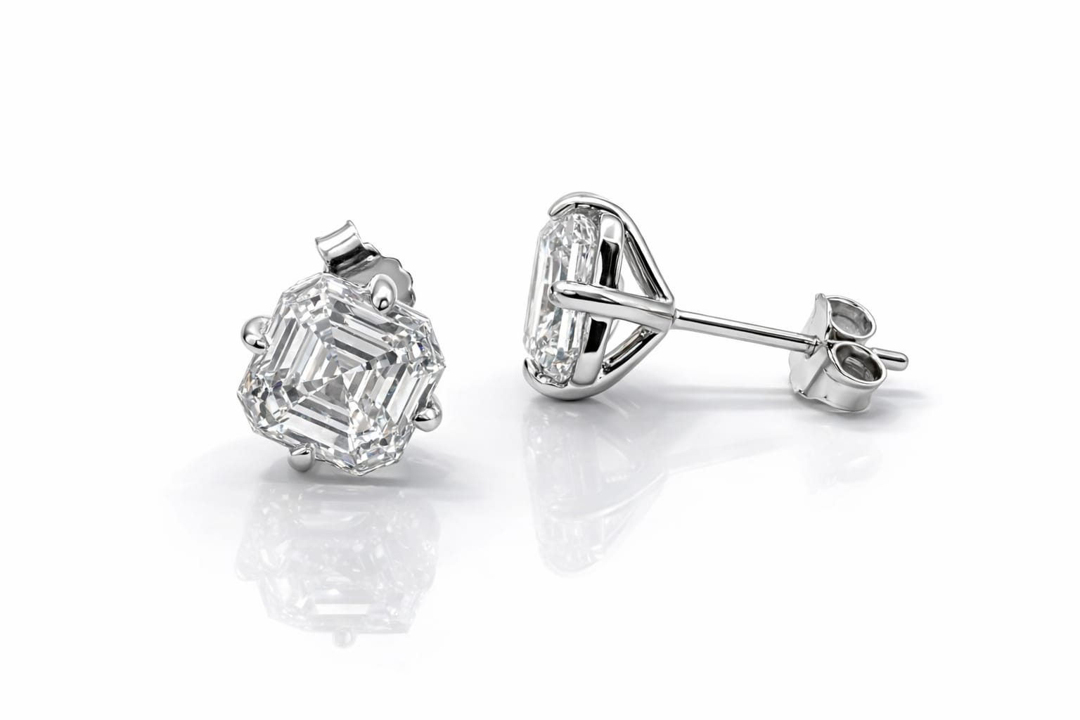 diamond stud earrings 