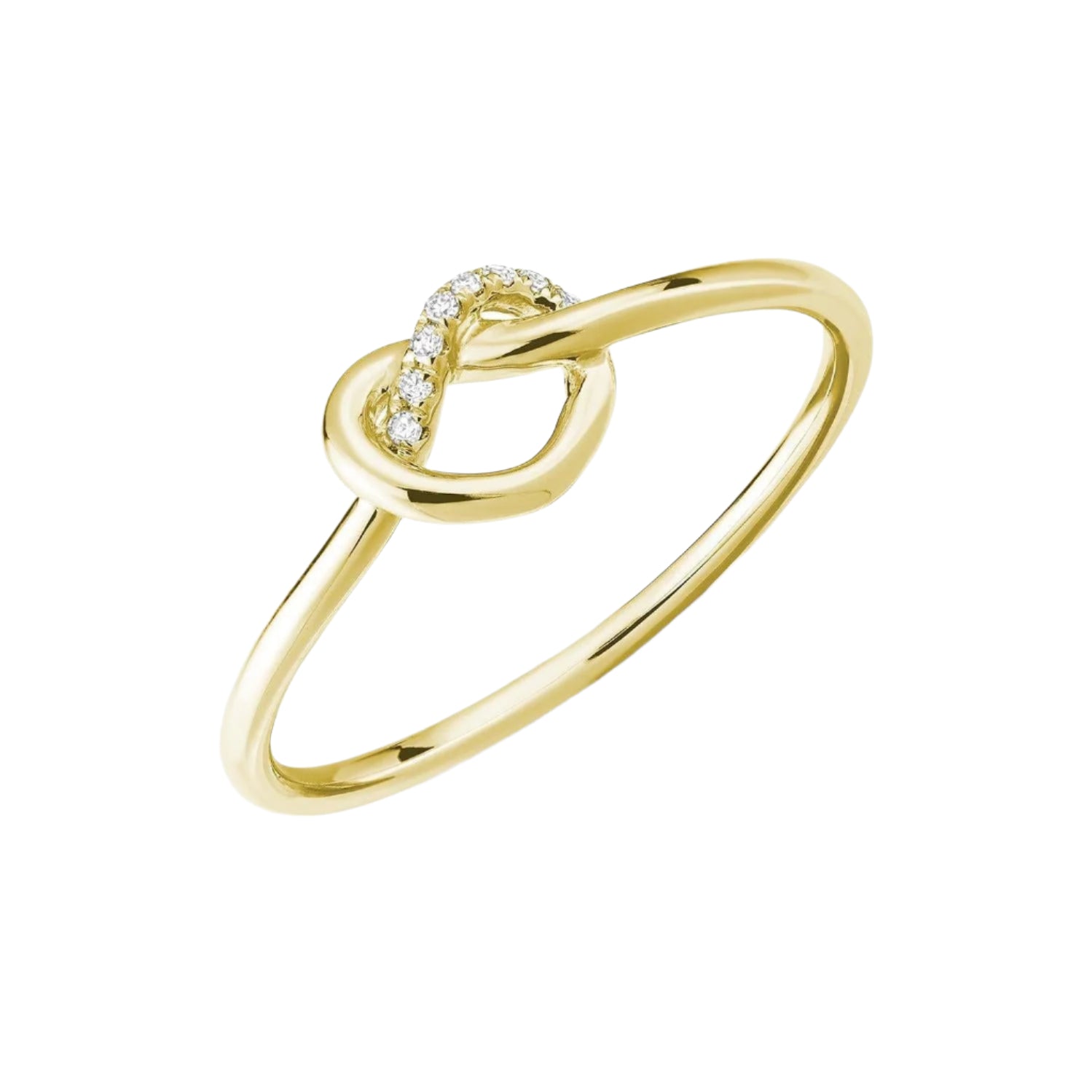 Heart Knot Diamond Ring - Thenetjeweler