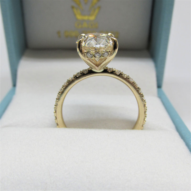 2.50 carat Oval Diamond Engagement Ring - Thenetjeweler