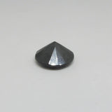 7.47 Carat Fancy Black Round Loose Diamond - Thenetjeweler
