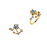 LIBRA Diamond Zodiac Engagement Ring - Thenetjeweler