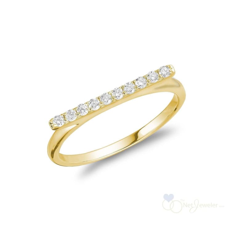 Bar Diamond Fashion Ring-RNB Jewellery