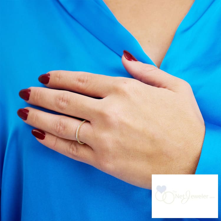Bead Diamond Ring-RNB Jewellery