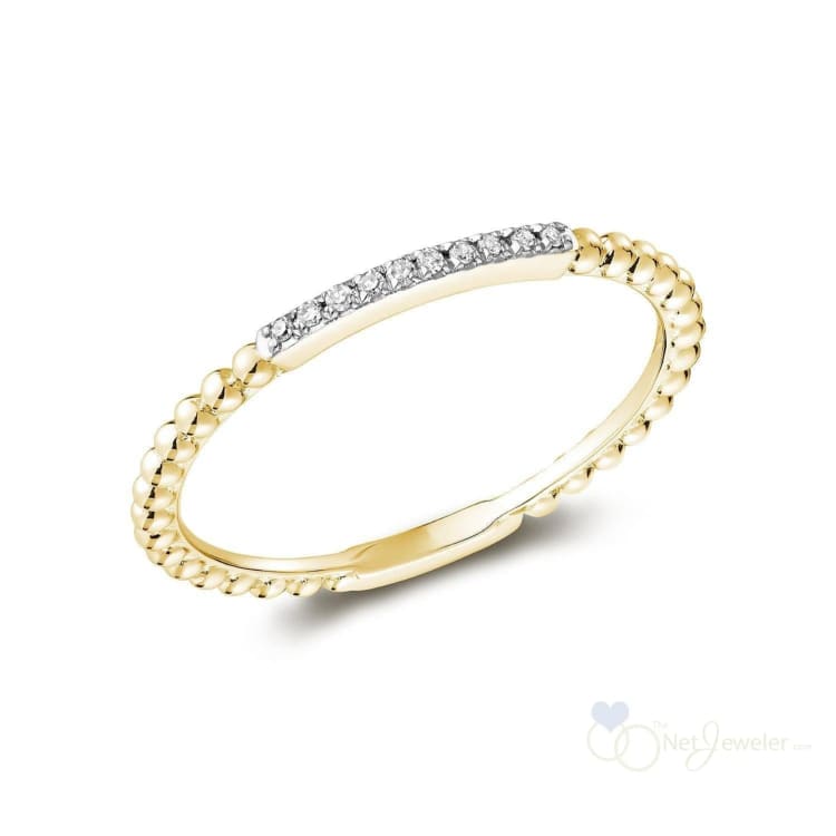 Bead Diamond Ring-RNB Jewellery