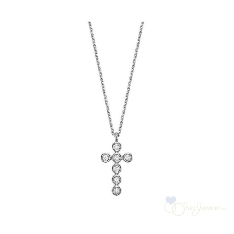 Religious Cross Diamond Necklace-RNB Jewellery