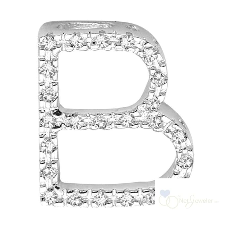 Block Diamond Initials-RNB Jewellery