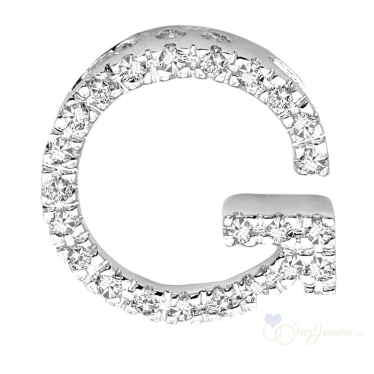 Block Diamond Initials-RNB Jewellery