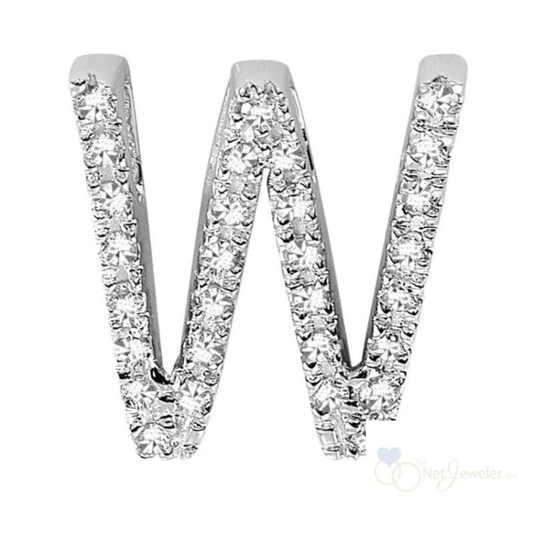 Block Diamond Initials-RNB Jewellery