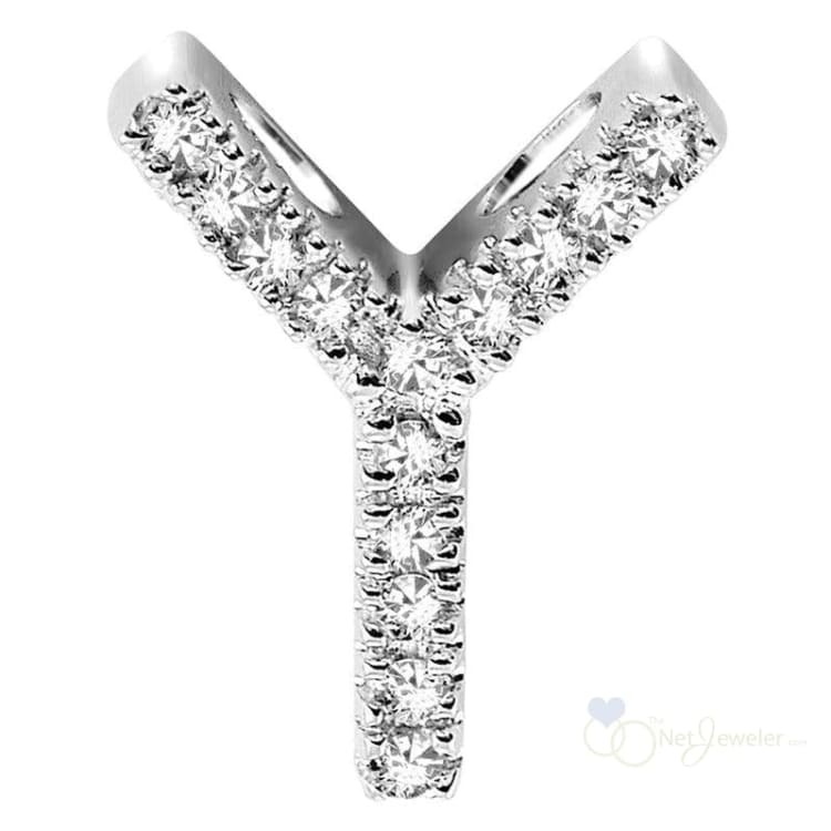 Block Diamond Initials-RNB Jewellery