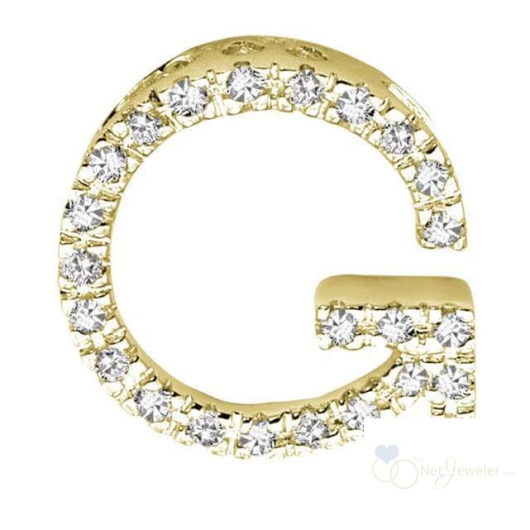 Block Diamond Initials-RNB Jewellery