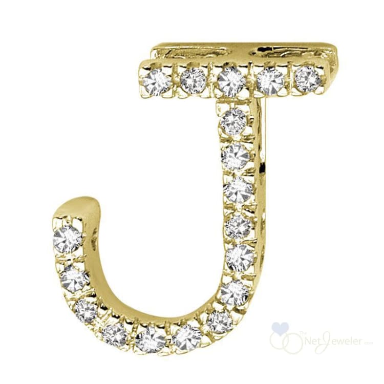 Block Diamond Initials-RNB Jewellery