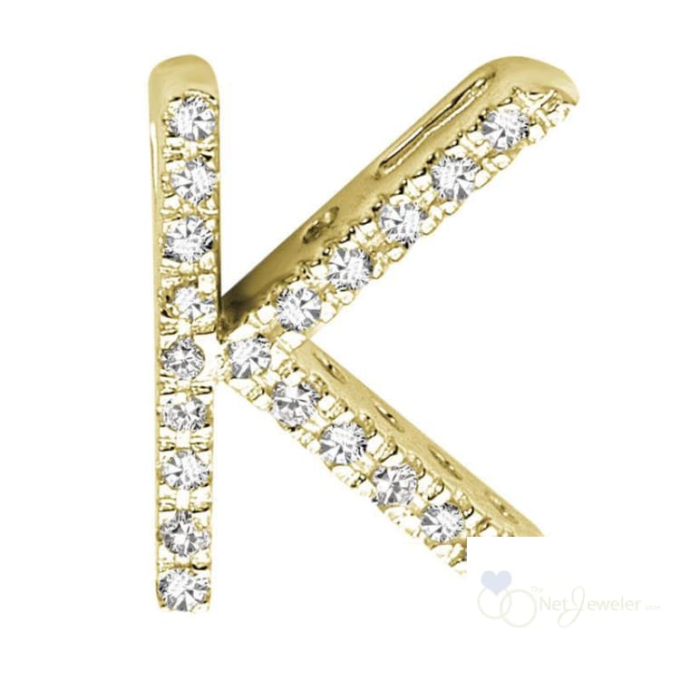 Block Diamond Initials-RNB Jewellery