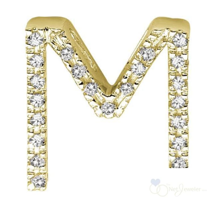Block Diamond Initials-RNB Jewellery