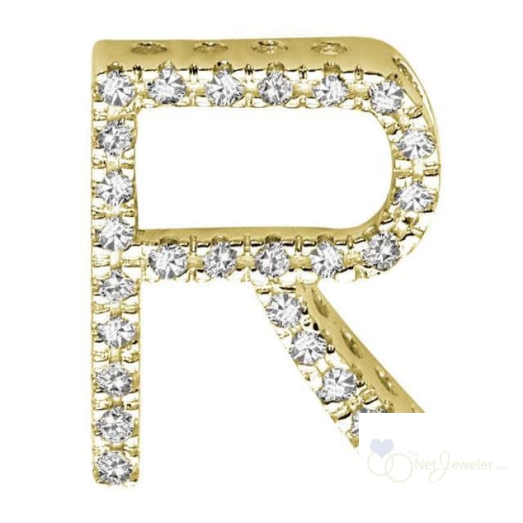 Block Diamond Initials-RNB Jewellery