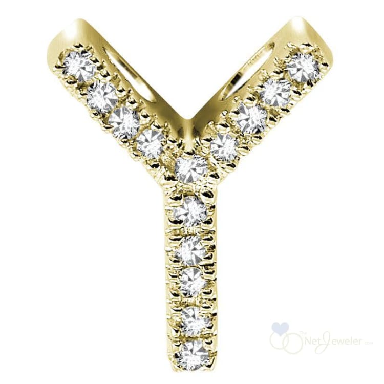 Block Diamond Initials-RNB Jewellery