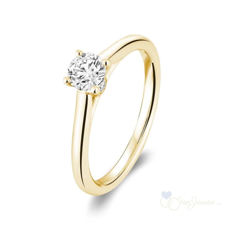 Brilliant Round Diamond Engagement Ring-RNB Jewellery