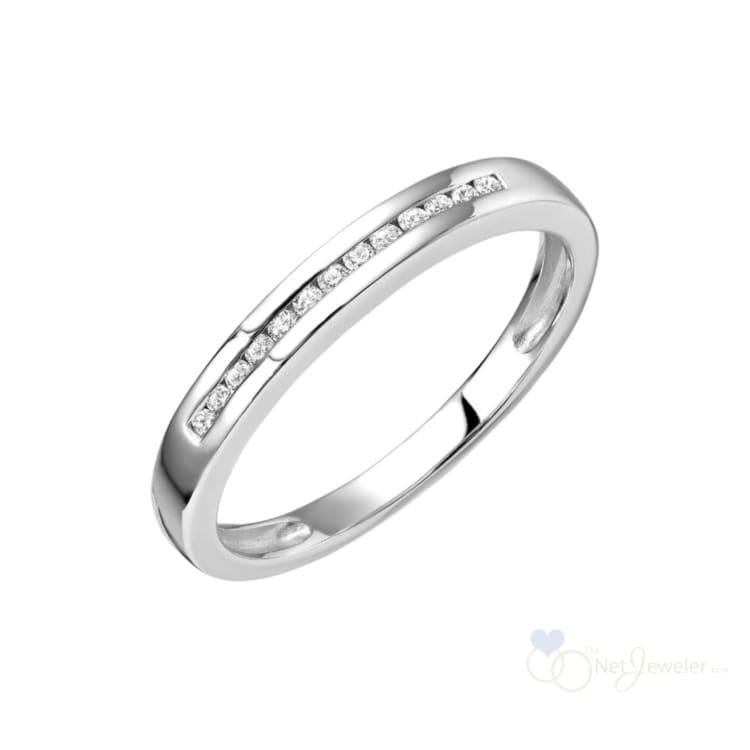 Channel Semi Eternity Diamond Band-RNB Jewellery
