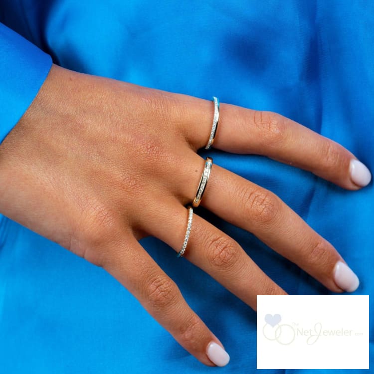 Channel Semi Eternity Diamond Band