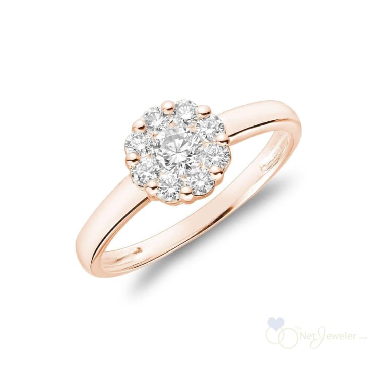 Cluster Mount Diamond Ring-RNB Jewellery