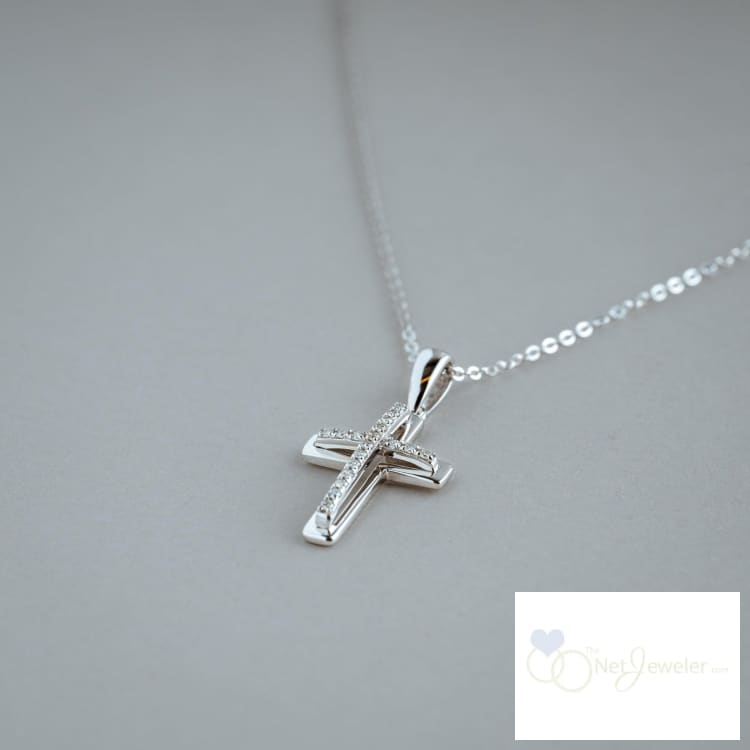 Cross Diamond Pendant-RNB Jewellery