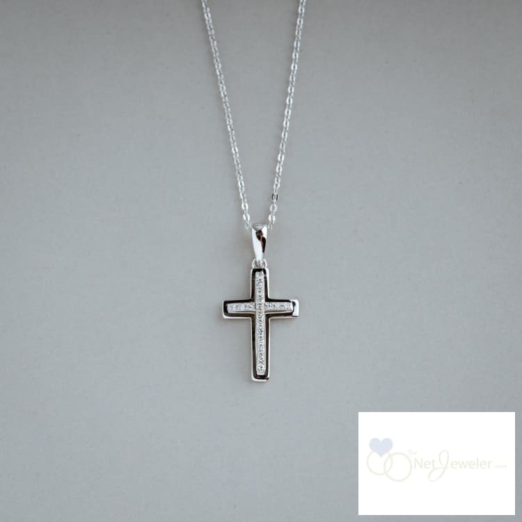 Cross Diamond Pendant-RNB Jewellery