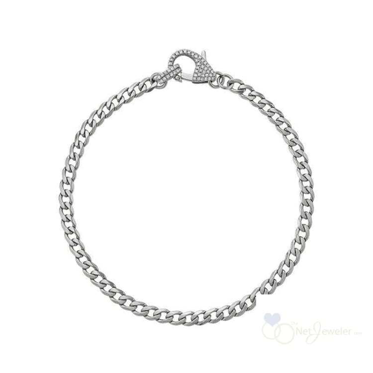 Diamond Cuban Bracelet-RNB Jewellery