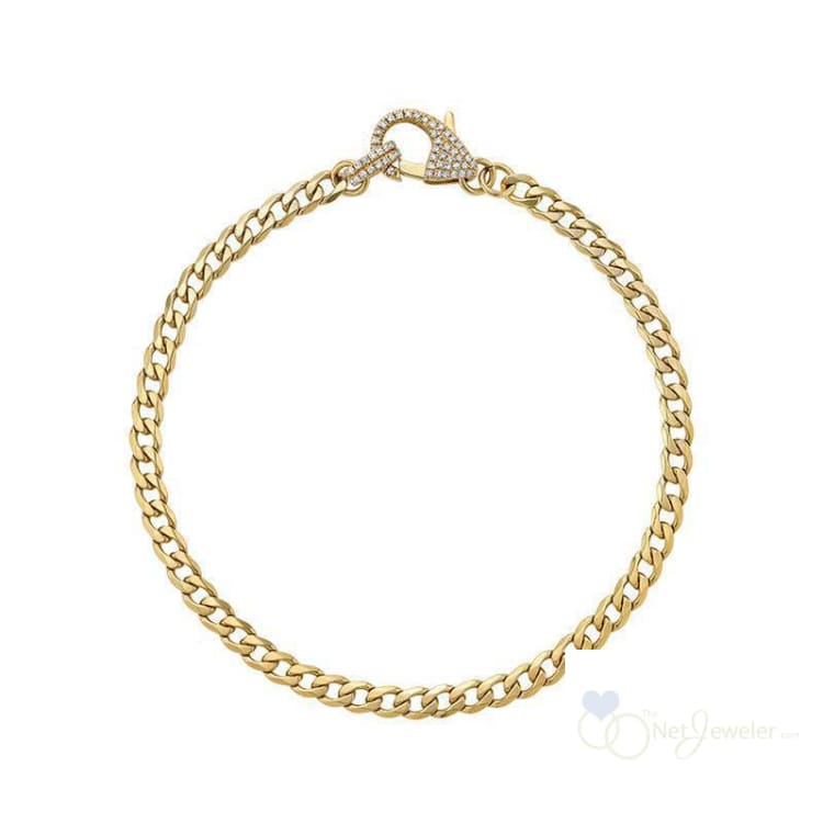 Diamond Cuban Bracelet-RNB Jewellery