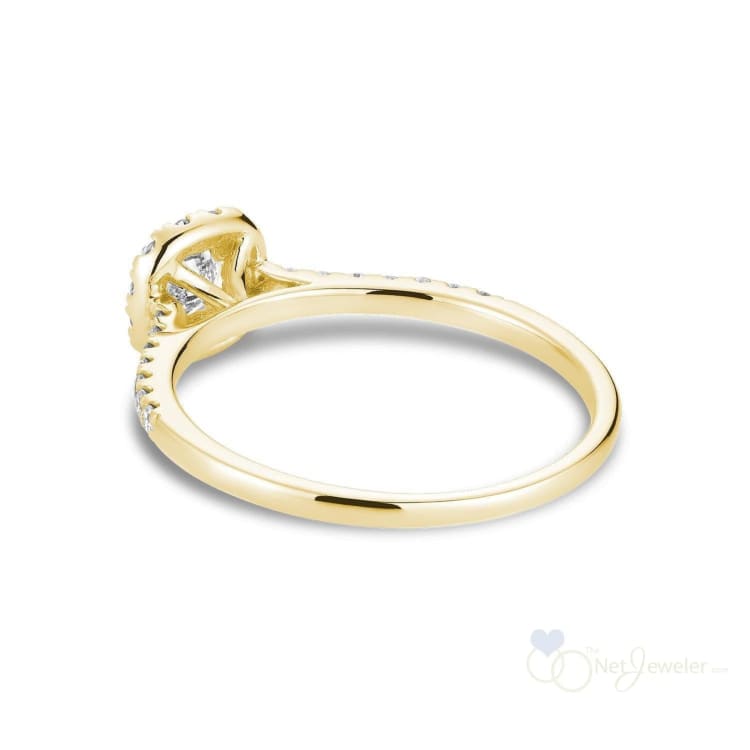 Cushion Diamond Halo Ring-RNB Jewellery