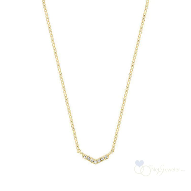 Diamond Arrow Necklace-RNB Jewellery