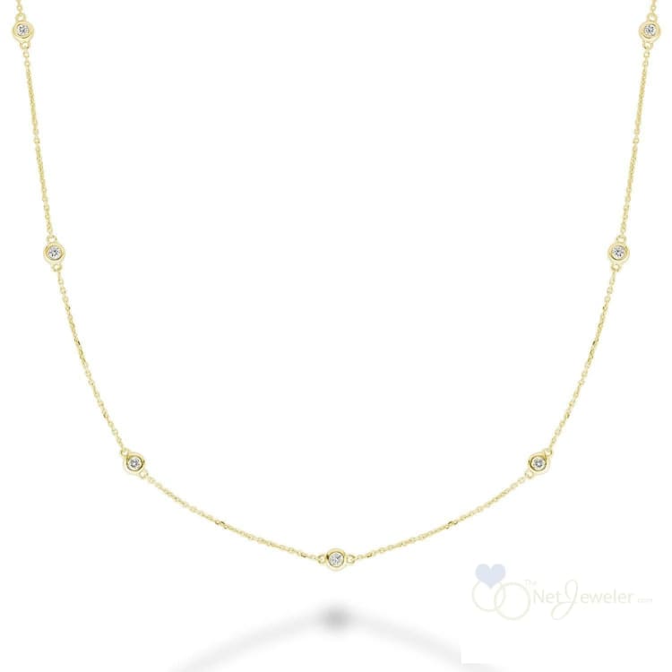 Diamond by the Yard Necklace-RNB Jewellery