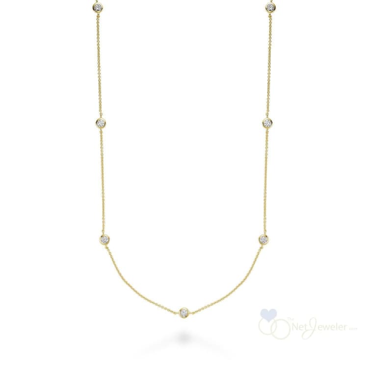 Diamond By the Yard Necklace-RNB Jewellery