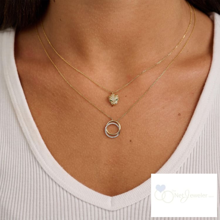Diamond Pendant - Pendentif en Diamant-RNB Jewellery