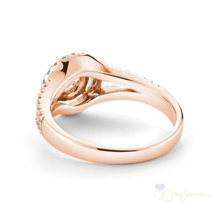 Double Halo Diamond Engagement Ring-RNB Jewellery