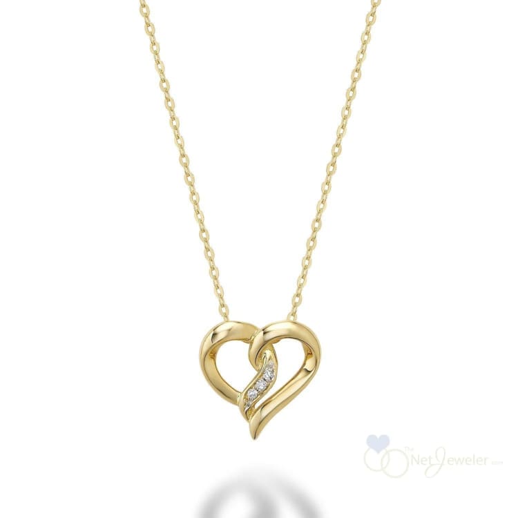 Fancy Heart Diamond Pendant-RNB Jewellery