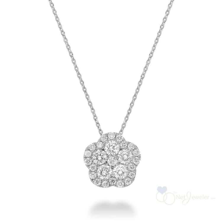 Flower Diamond Pendant-RNB Jewellery