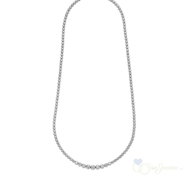 Diamond Tennis Necklace-RNB Jewellery