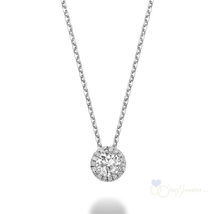 Halo Diamond Pendant-RNB Jewellery
